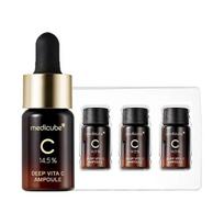 Ampulių serumas Medicube Deep Vita C Ampoule rinkinys Šviesinimas 14,5% vitaminas C Visų tipų odai