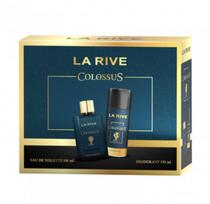 Kvapų dovanų rinkinys LA RIVE Colossus vyrams EDT 90 ml Dušo gelis 100 ml
