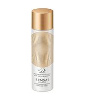 Saulės priežiūros purškalas Sensai Silky Bronze vėsinantis apsauginis SPF50+ 150 ml