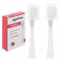 Elektrinio dantų šepetėlio antgalis Baltos dantų šepetėlio galvutės, 2 vnt., Soulima 26929