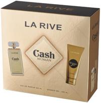 Kvepalų dovanų rinkinys LA RIVE Cash Woman EDP 90 ml + dušo gelis 100 ml Vaisių ir gėlių