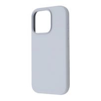 „Connect“ „Apple iPhone 15 Pro Premium Magsafe“ minkšto lietimo silikoninis dėklas, naujas, pilkai mėlynas