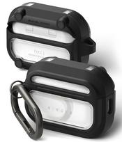 Ringke UX Magnetic Case už AirPods Pro 3 - Black and Clear