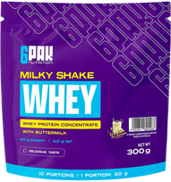 6PAK Nutrition Milky Shake Whey, Pistachio Ice Cream, 300 g