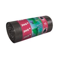 YORK maišai šiukšlėms, 120 L, 10 vnt.