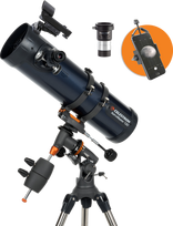 Celestron - Astromaster Reflector 130EQ with phoneadapter and T2-Barlow