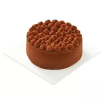 Tortas su šokoladu ir gervuogėmis, be glitimo ir laktozės, 16cm