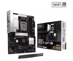 ASRock B650 Rock WiFi7 AM5 ATX mātes plate | 90-MXBUY0-A0UAYZ | 4711581494657