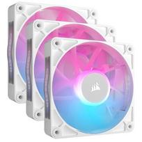 CORSAIR iCUE LINK RX120 RGB Computer Case Fan, 12 cm, White, 3-pack