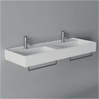 Dvigubas praustuvas Alice Ceramica Hide 1200x450 mm