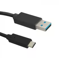 QOLTEC 50491 kabelis USB 3.1 tipo C kištukas USB 3.0 A kištukas 1,2 m