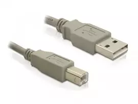 Sonstige USB kabelis Delock USB-A - USB-B 3 m Balta (82216)