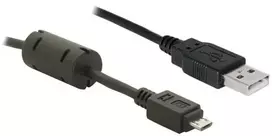 DELOCK kabelis USB2.0-A kištukas prie USB-micro B kištuko 1m