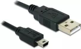 Delock kabelis USB 2.0-A kištukas > mini B 5 kontaktų kištukas 3 m