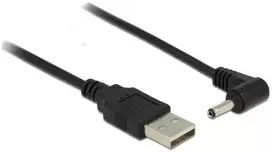 Delock kabelis USB maitinimas > DC 3,5 x 1,35 mm kištukas 90° 1,5 m