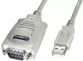 USB Adapteris - LINDY USB į Serial RS422 Konverteris, 12Mbps, Pilnas Duplex, 1 m, Rudas