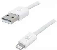 USB kabelis Luxa2 USB-A - Žaibas 1 m Balta (PO- APP- PCL1WH- 0)