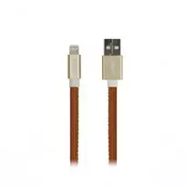 USB kabelis Holdit USB-A - Žaibas 1 m ruda (612662)