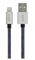 USB kabelis Holdit USB- A - Žaibas 1 m mėlyna (612663)