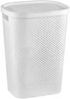 Curver DĖŽĖ SKALBINIŲ INFINITY 59L 231007 BALTA