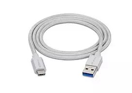 USB kabelis Innergie USB-A - USB-C 1 m Sidabrinis (3082186500)