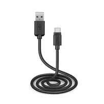 SBS TECABLETC3MTK USB-A - USB-C kabelis 3m - juodos spalvos