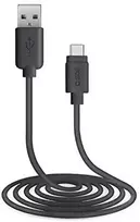 SBS TECABLETC220K USB-A - USB-C kabelis 2 m - juodos spalvos