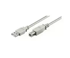 USB laidas MicroConnect USB-A - USB-B 3 m juoda (USBAB3B)