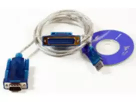 „Kabelis MicroConnect“ USB A/DB9 + DB25, 1,8 m (USBADB25)
