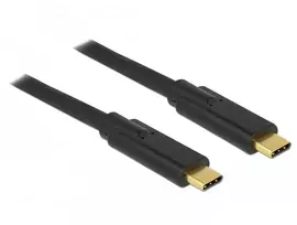 Delock Atrakinimo kabelis USB 3.1 Gen 1 USB Type-C™ kištukas > USB Type-C™ kištukas E žymeklis 2 m juodas