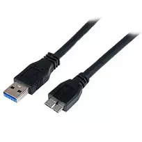 USB kabelis StarTech USB-A - mikro B 1 m Juodas (USB3CUB1M)