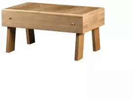 Pirties suoliukas - laiptas HS 1, termo-drebulės mediena