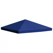 Viršutinis pavėsinės uždangalas, mėlynas, 310 g/m², 3x3m