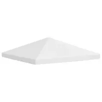 Viršutinis pavėsinės uždangalas, 310 g/m², 3x3m, baltas