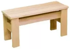 Pirties suoliukas, juodalksnis, M 800 x 300 x 400 mm