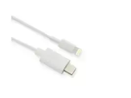 USB kabelis MicroConnect USB-C - Žaibas 2 m Balta (USB3.1CL2)
