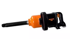 Bahco Pneumatinis prailgintas smūginis veržliasukis 1" 225mm antgalis, 3500 Nm, darbinis 2550 Nm, 13,3kg