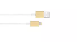 USB kabelis Moshi USB-A - Žaibas 1 m Balta (M- LUGUSB- G)