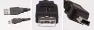 MicroConnect USB laidas USB-A – miniUSB 1,8 m juodas (USBAMB52)