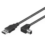 Goobay | USB 2.0 didelės spartos laidas 90° | USB į USB
