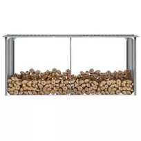 Sodo malkinė, galvanizuotas plienas, 330x92x153cm, pilka