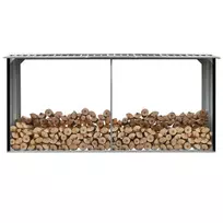 Sodo malkinė, antracito, 330x92x153cm, galvanizuotas plienas