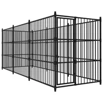 Lauko voljeras šunims, 450x150x185cm