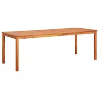 Sodo stalas, 215x90x74cm, akacijos medienos masyvas