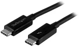 USB laidas StarTech USB-C – USB-C 1 m juodas (TBLT3MM1M)