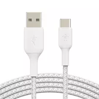Belkin CAB002bt3MWH Boost Charge™ USB-A arba USB-C su 3m balta