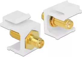 Delock 86356 - Baltas - RP-SMA - RP-SMA - 22,3 mm - 16,3 mm