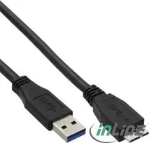 Intos InLine USB-A 3.0 - Micro-B laidas, 2 m