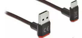 Delock EASY-USB 2.0 kabelis Type-A kištukinis USB Type-C™ kištukas