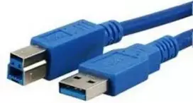 USB MediaRange USB-A – USB-B kabelis 5 m mėlynas (MRCS150)